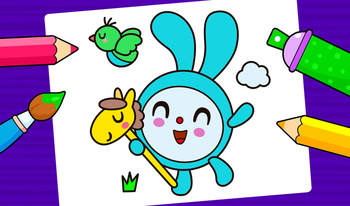 BabyRiki - Libro para colorear para niños