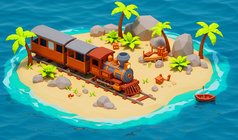Trainy Island of Happiness