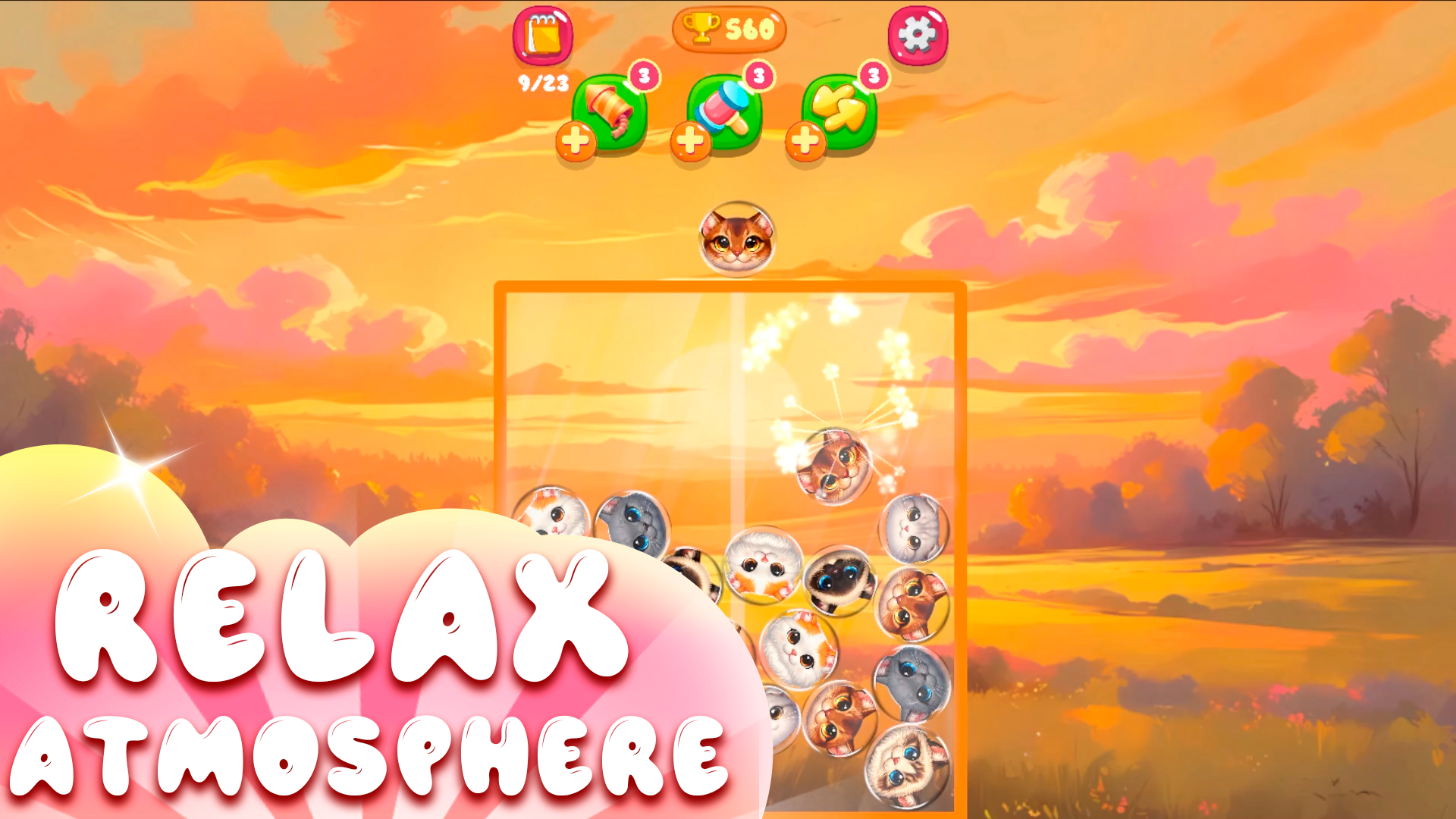 Combine cats: merge & drop — screenshot 3