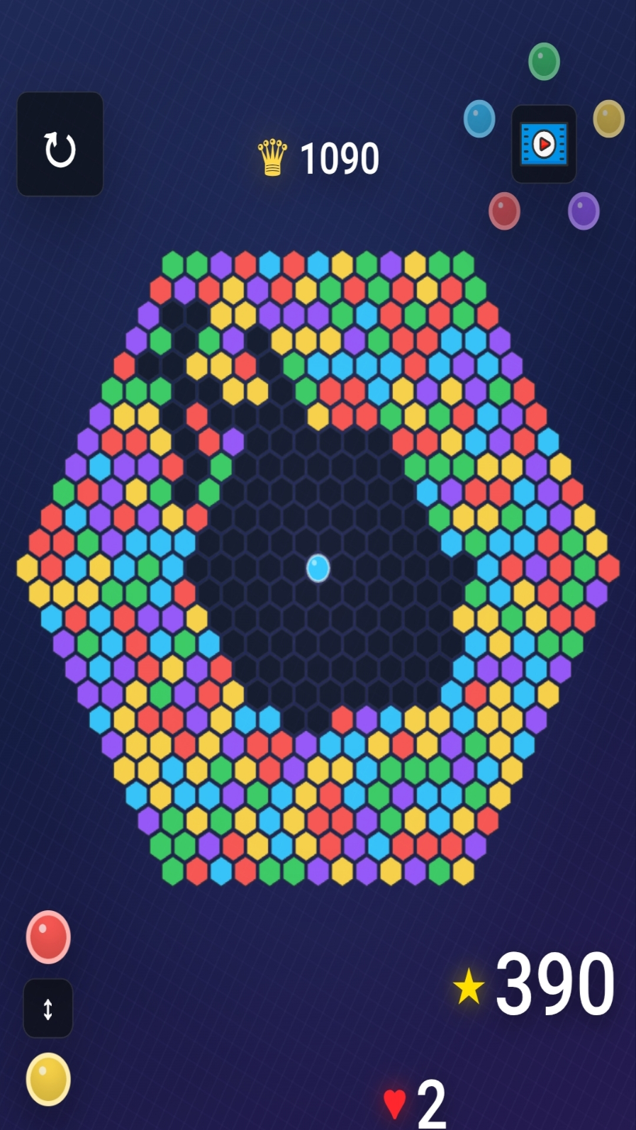 HIT the balls honeycomb screenshot 6