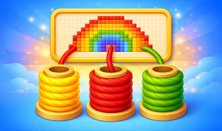 Yarn Tangle Master: Color Sort Puzzle