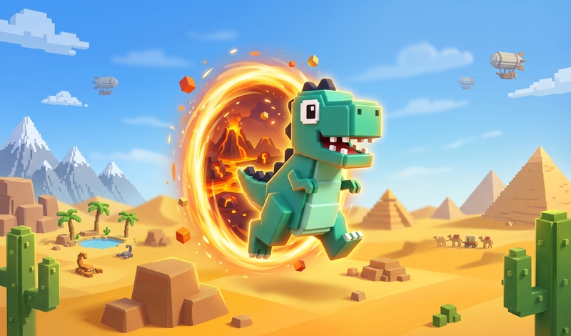 Dash Through Worlds game cover
