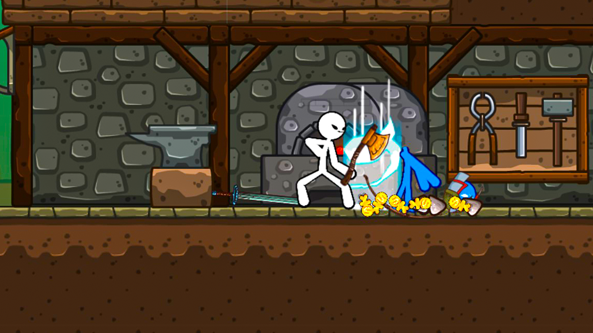 Stickman Archero Fight: stick shadow fight war screenshot