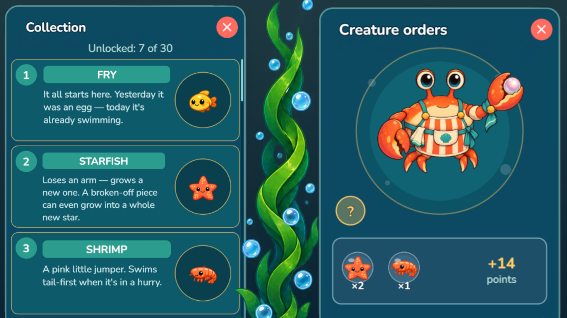 Aquarium: Connect the Bubbles screenshot 2