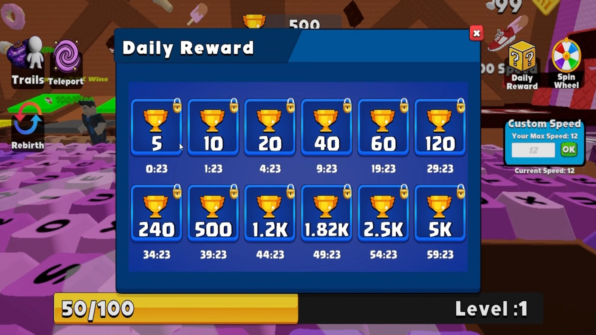 Sweet Parkour: Faster with Every Step +67 — screenshot 2