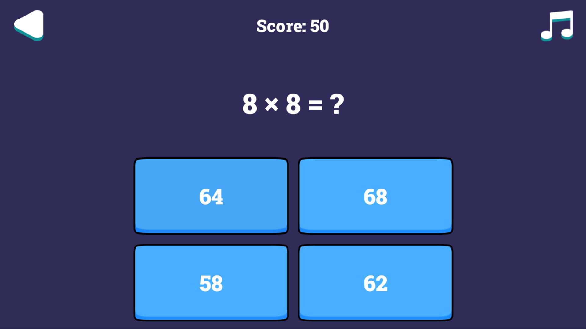 Multiplication Table: School screenshot