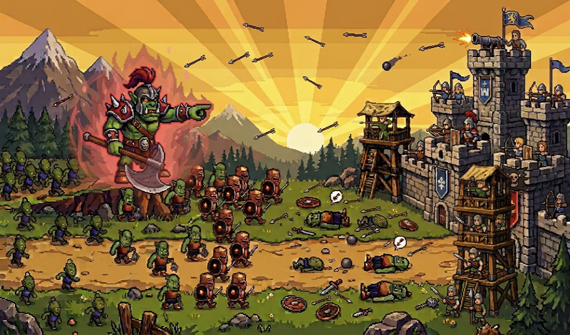 Tower Defense: Horde Attack game cover