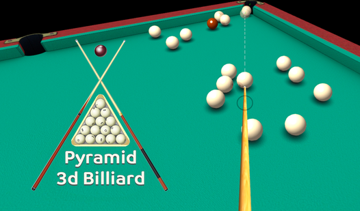 3D Pyramid Billiards