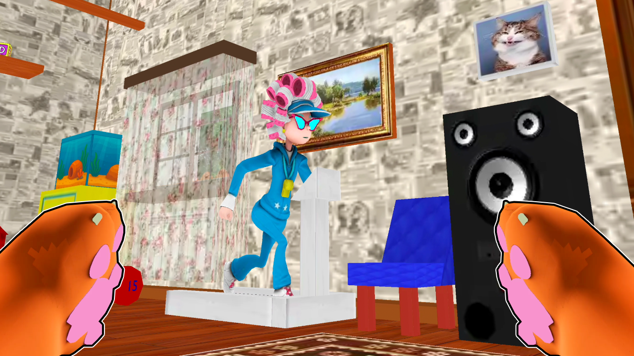 Cat vs Granny. Cat Simulator screenshot