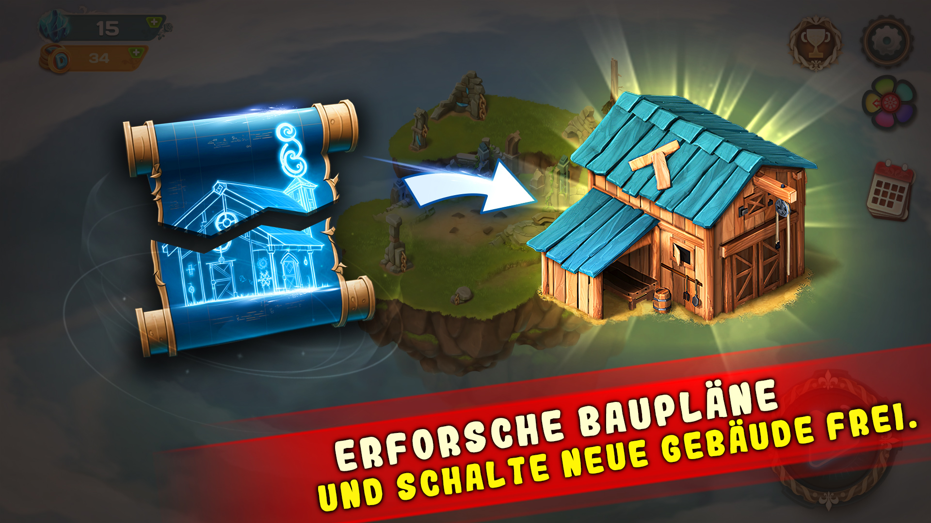 Diamant Sky Stories Match 3 screenshot 50