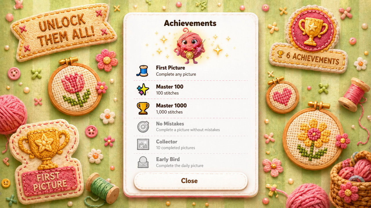 Cross Stitch by Numbers - Stitchy — screenshot 4