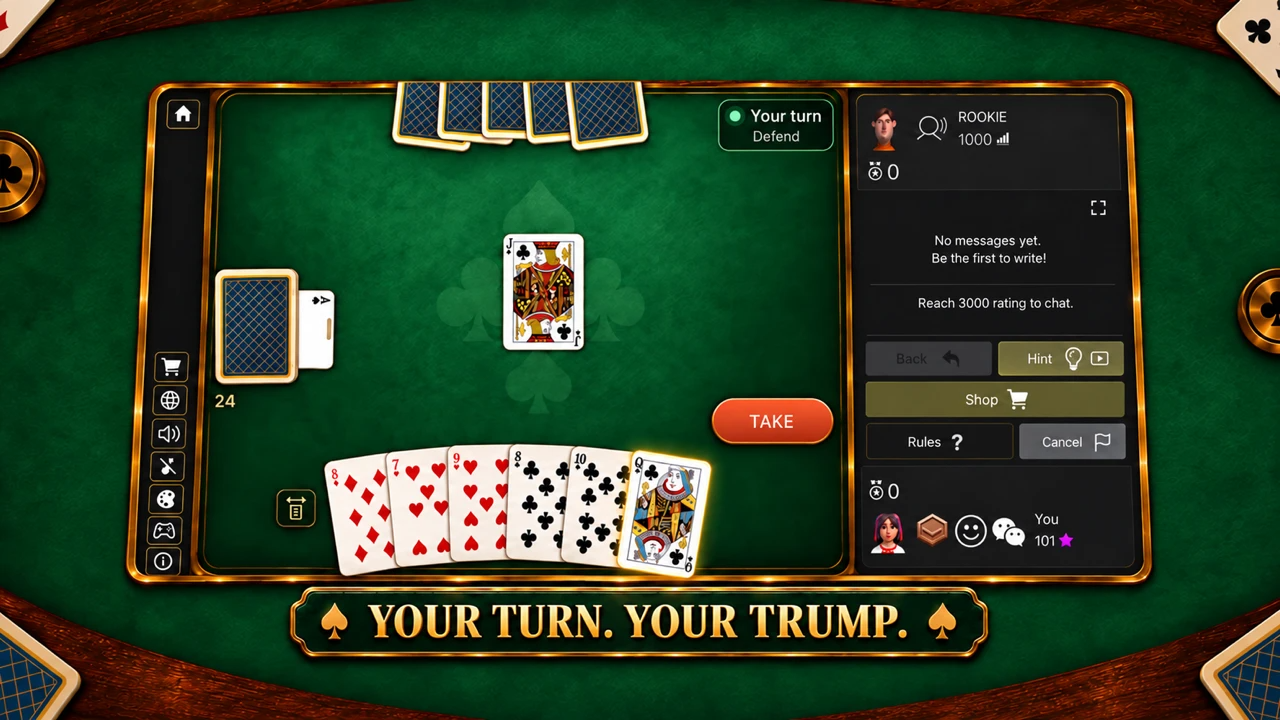 Durak: Card Battles Online screenshot 1