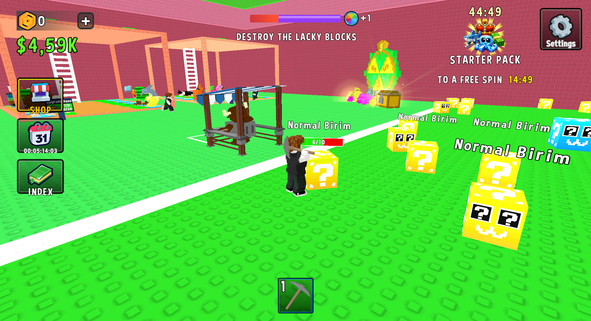 Obby: Destroy Lucky Blocks and Get Brainrots — screenshot 8