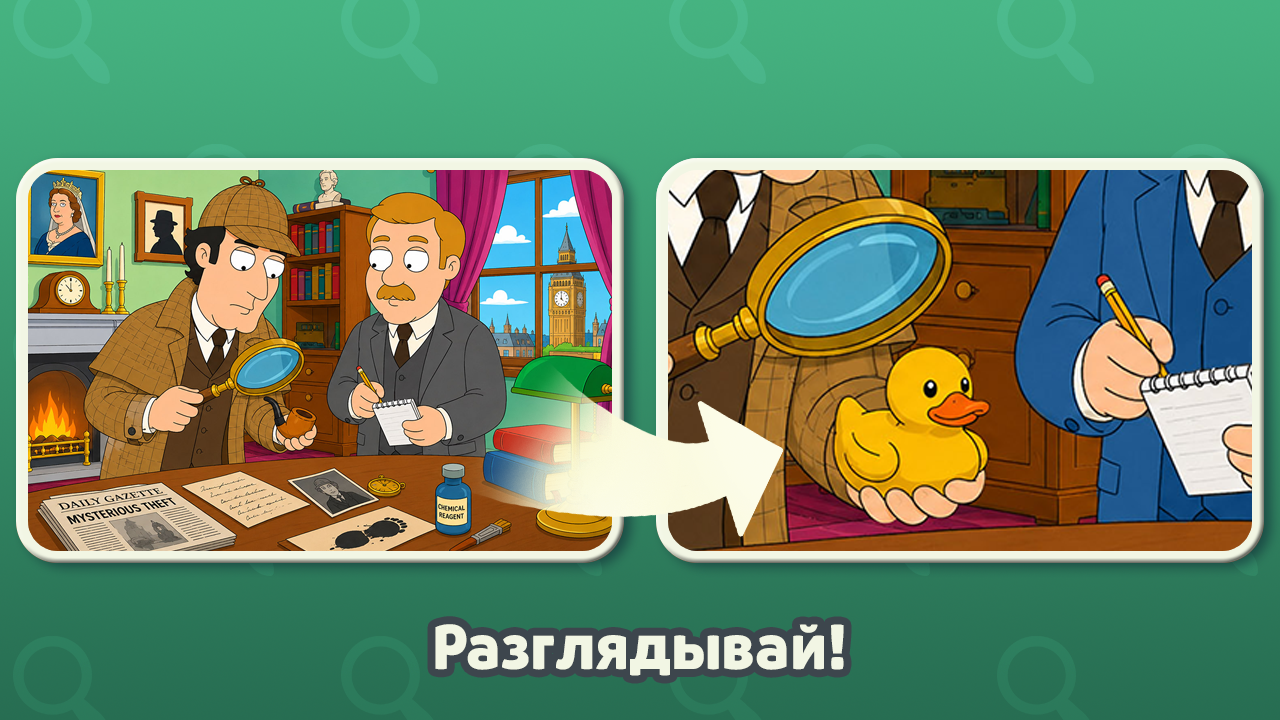 Найди отличия: Головоломка — screenshot 2