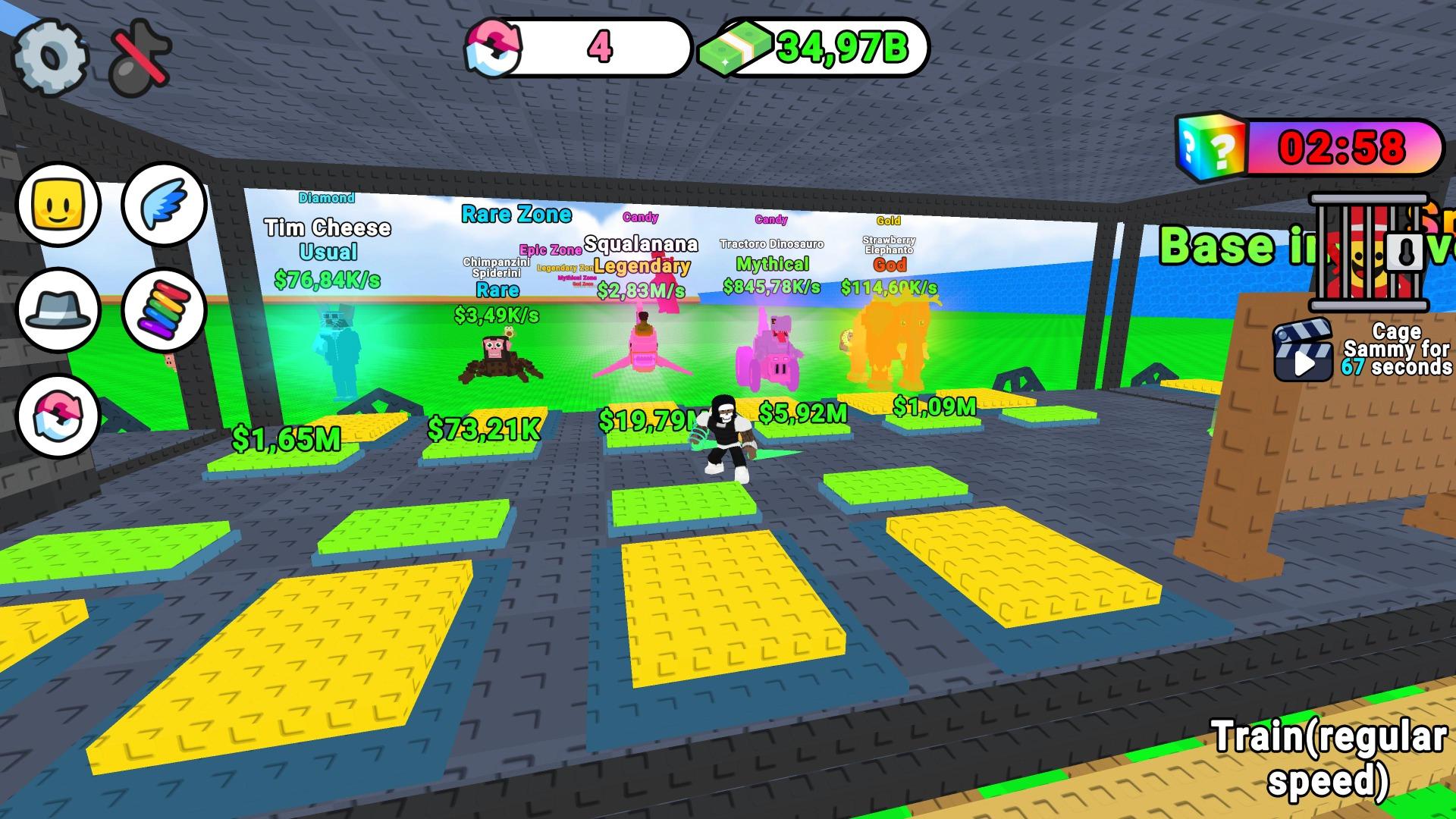 Top Obby: Brainrot Train Chase screenshot