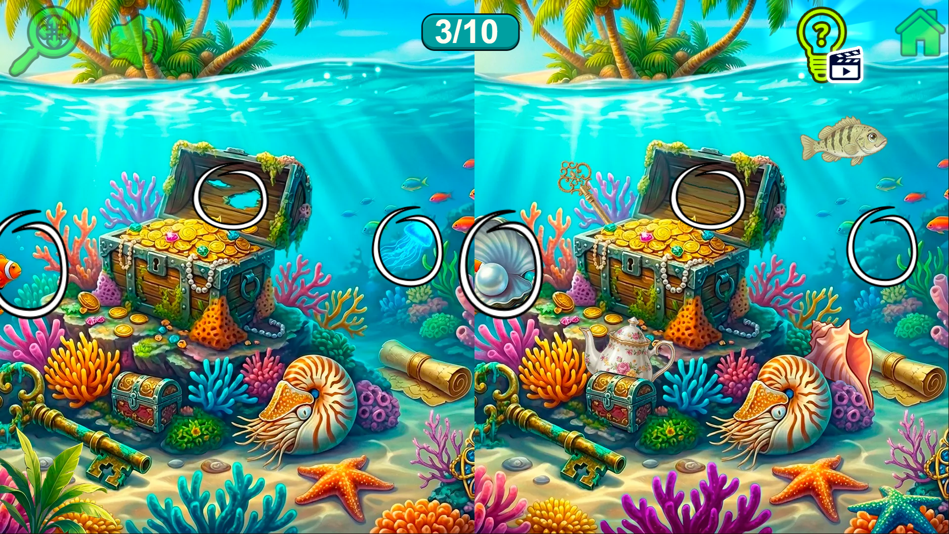 Hidden Objects: Treasure Island screenshot