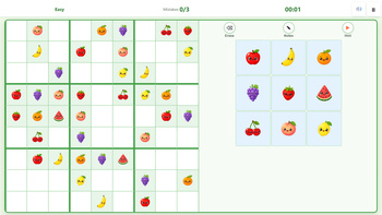 Fruit Sudoku