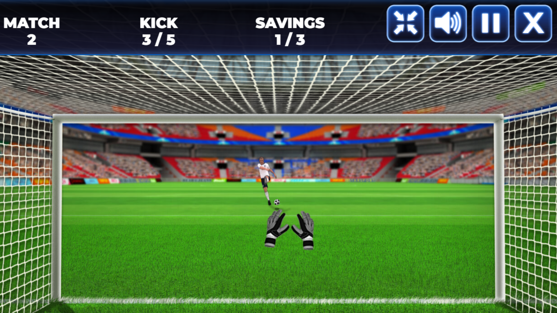 Goalkeeper Challenge screenshot