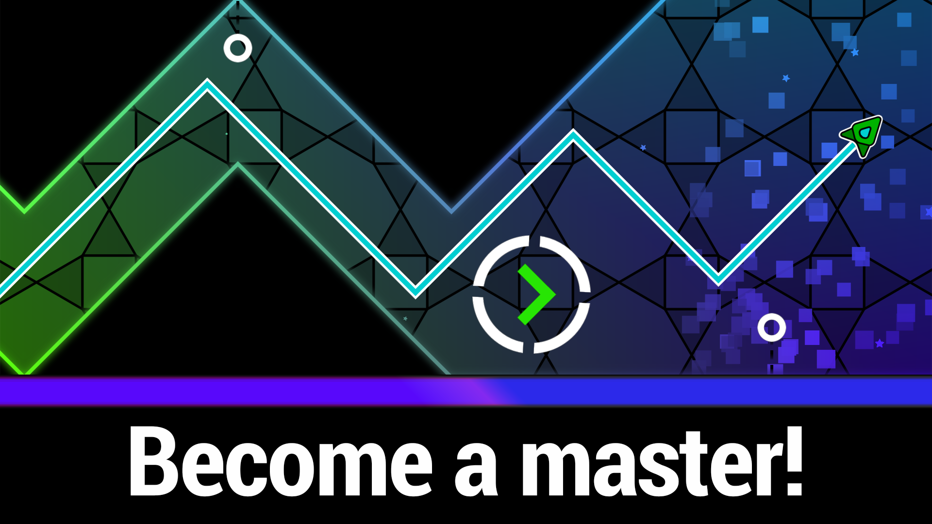 Geometry Wave: Neon Challenge screenshot 10