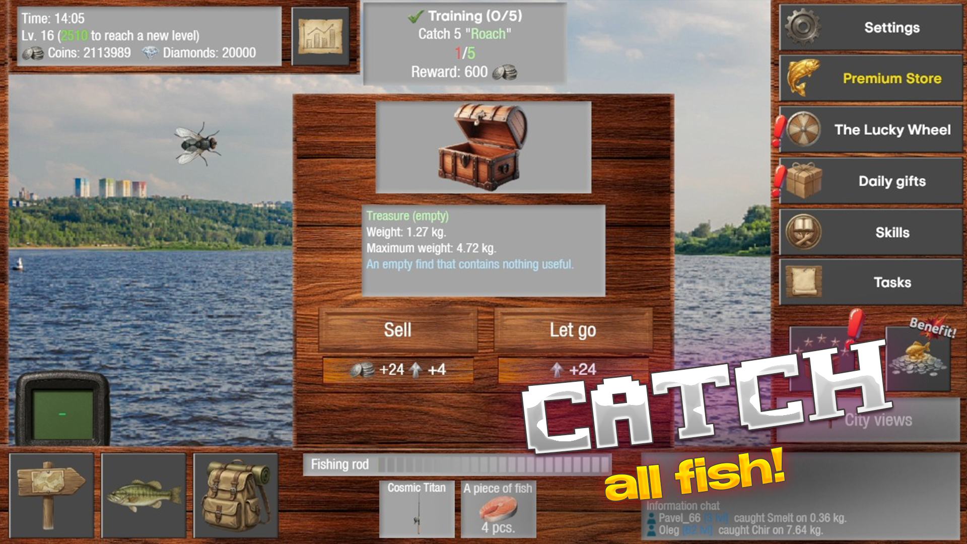 River Fishing screenshot