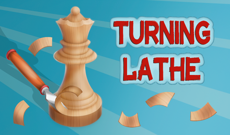 Turning lathe game cover