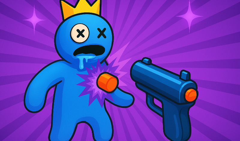 Rainbow Friends: Playground Shooter game cover
