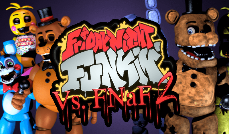 Friday Night Funkin' vs. FNaF 2 game cover