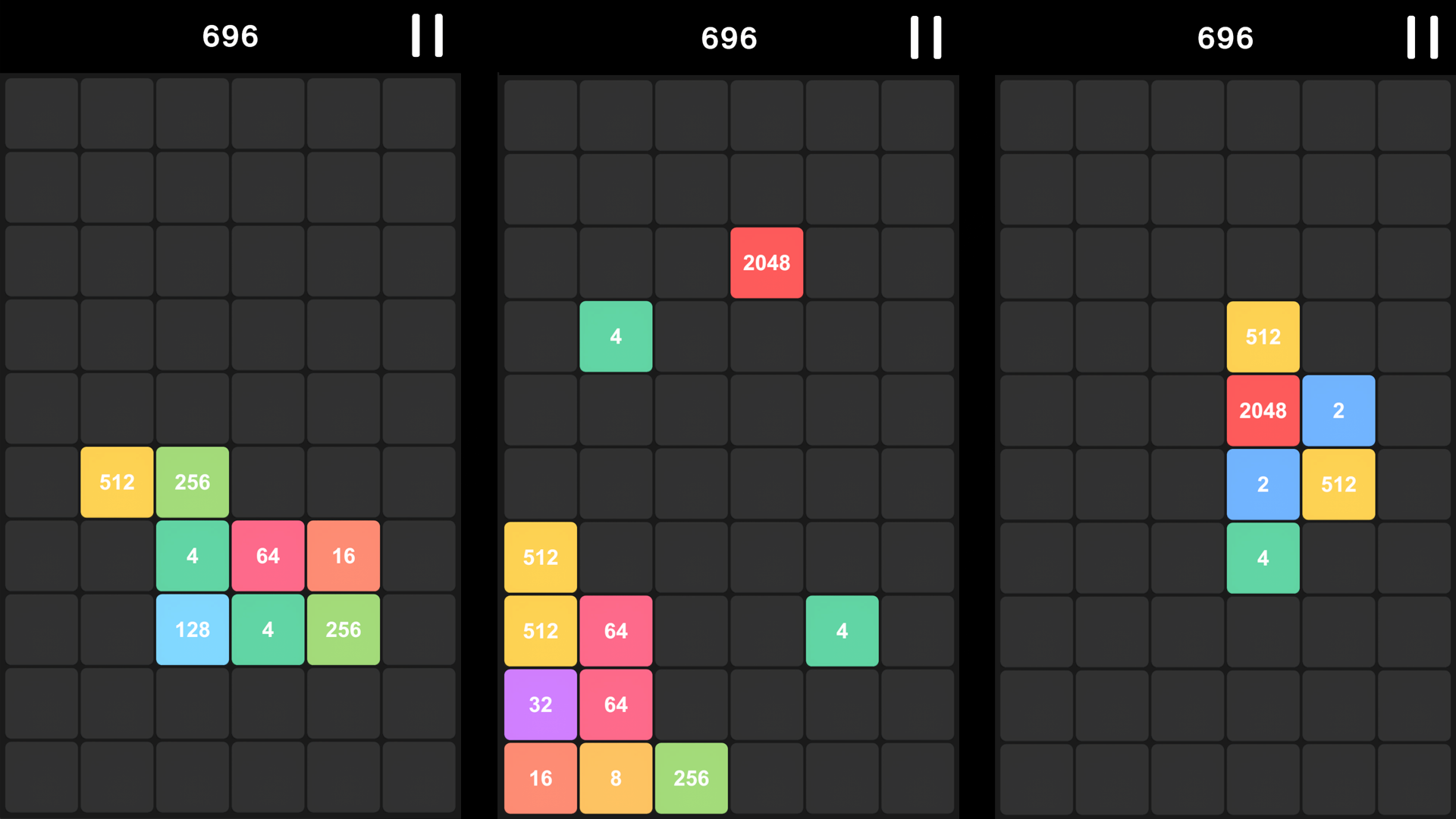 Раздели 2048 — screenshot 2