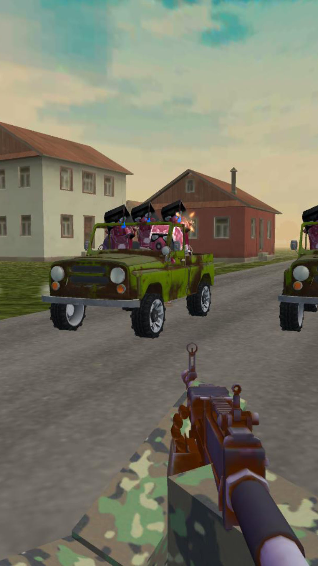Obby: Shooter on Cars screenshot 10