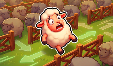 Sheep Escape: Farm Sorting Challenge