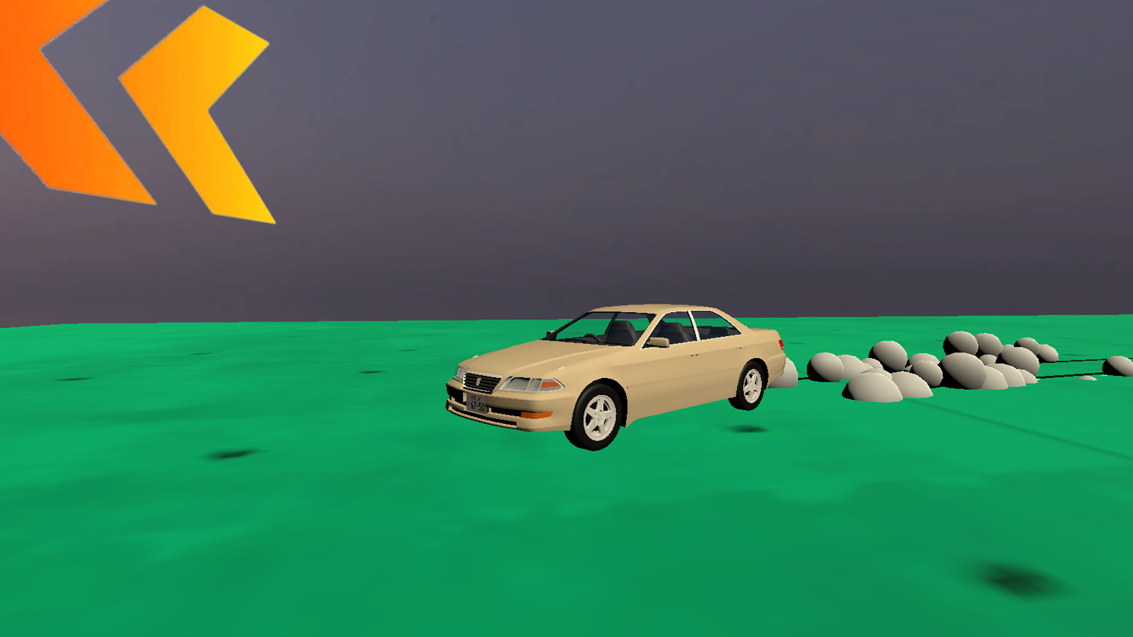 Slippery slope with obstacles — screenshot 2