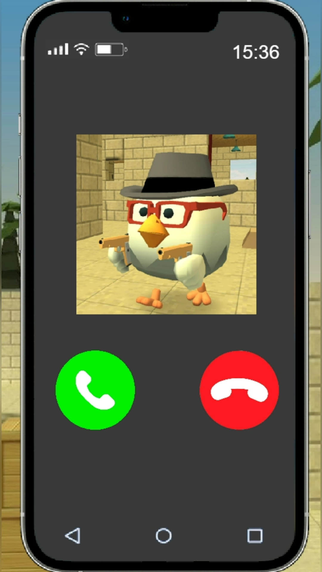 Chicken Gun is Calling! Prank and Fake Call! screenshot 5