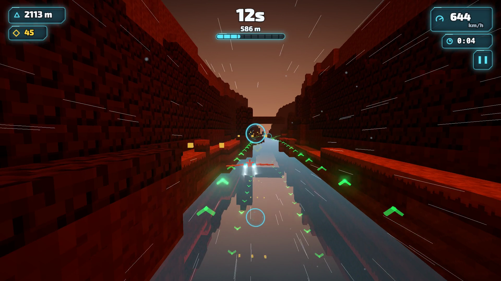 Speed Canyon: Voxel Rush — screenshot 5