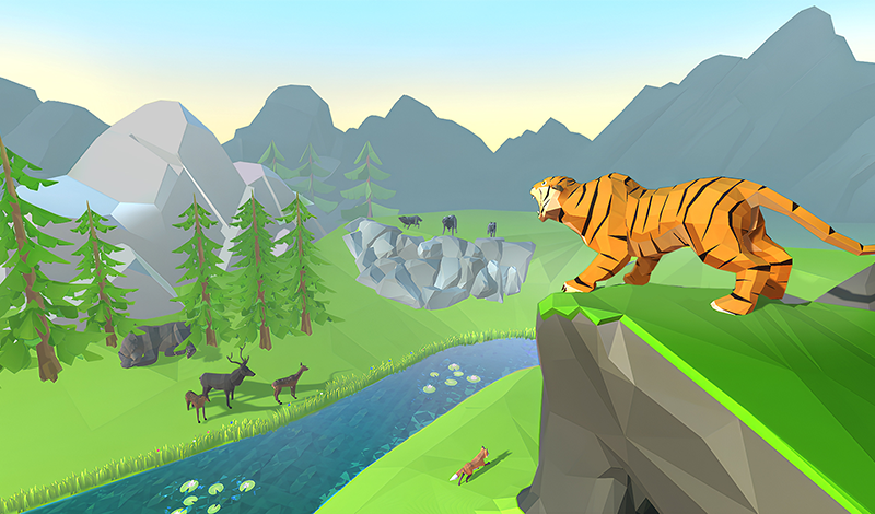 Tiger Simulator game cover