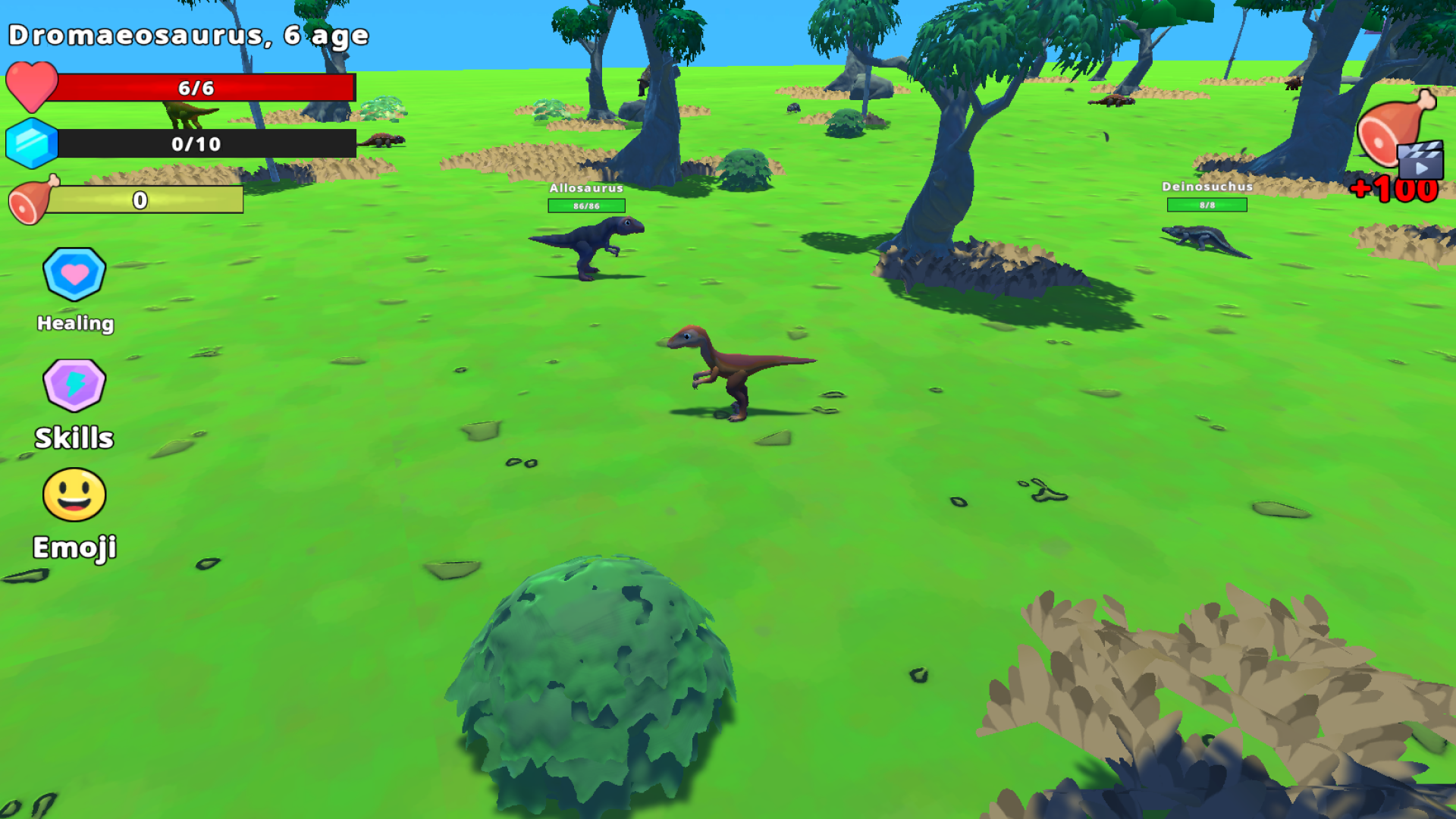 Dinosaur World 3D - Online screenshot