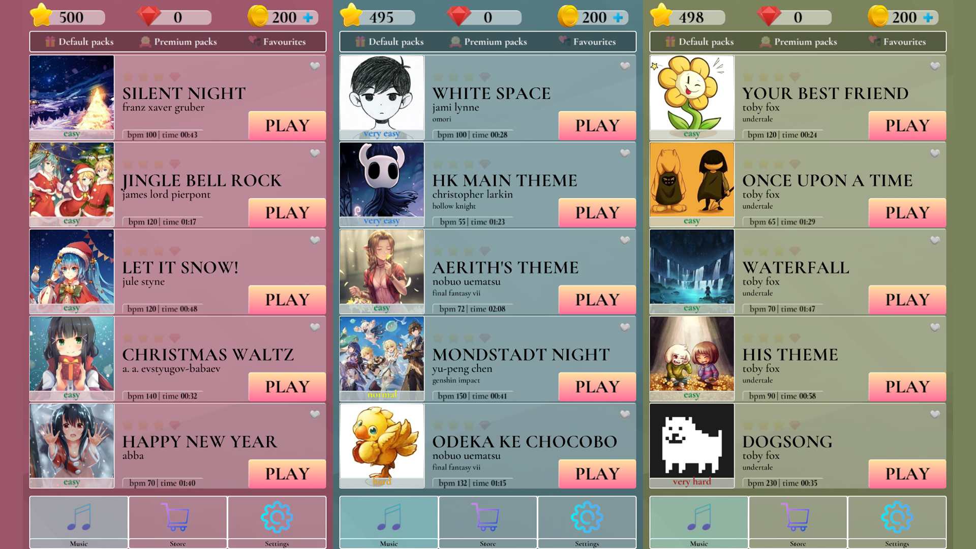 Musical Tiles screenshot