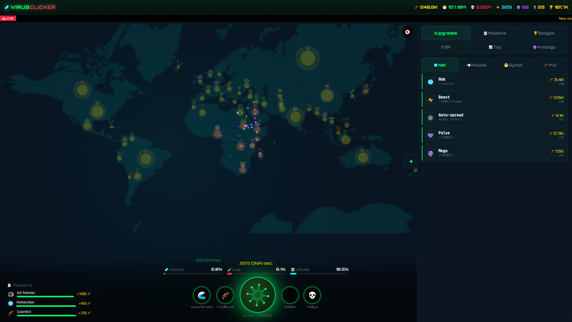 Virus Clicker — screenshot 3
