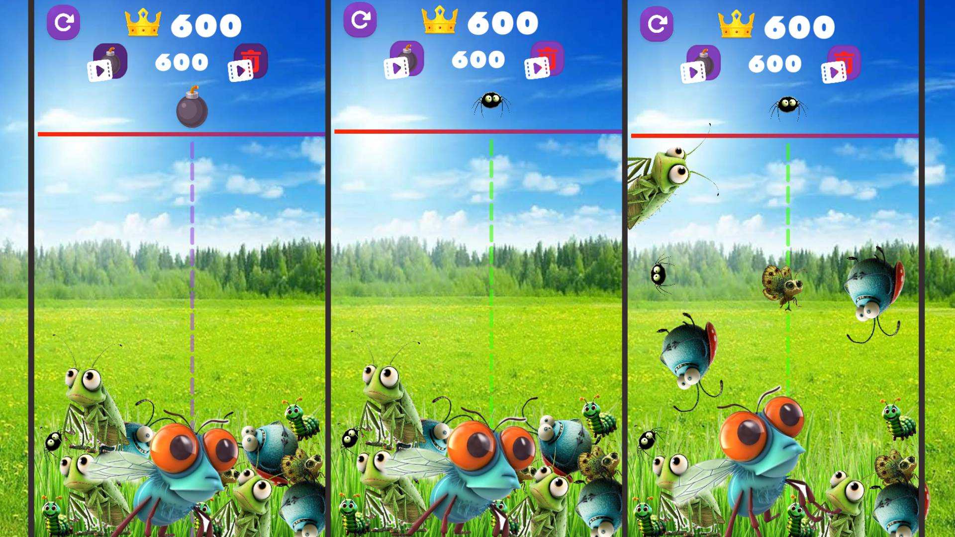 Слияние Насекомых: Дойди до Опарыша — screenshot 2