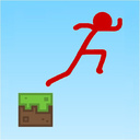 Red Stickman Parkour