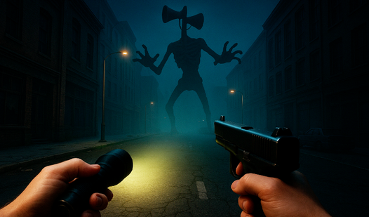 Siren Head Escape in the Forest  loading=