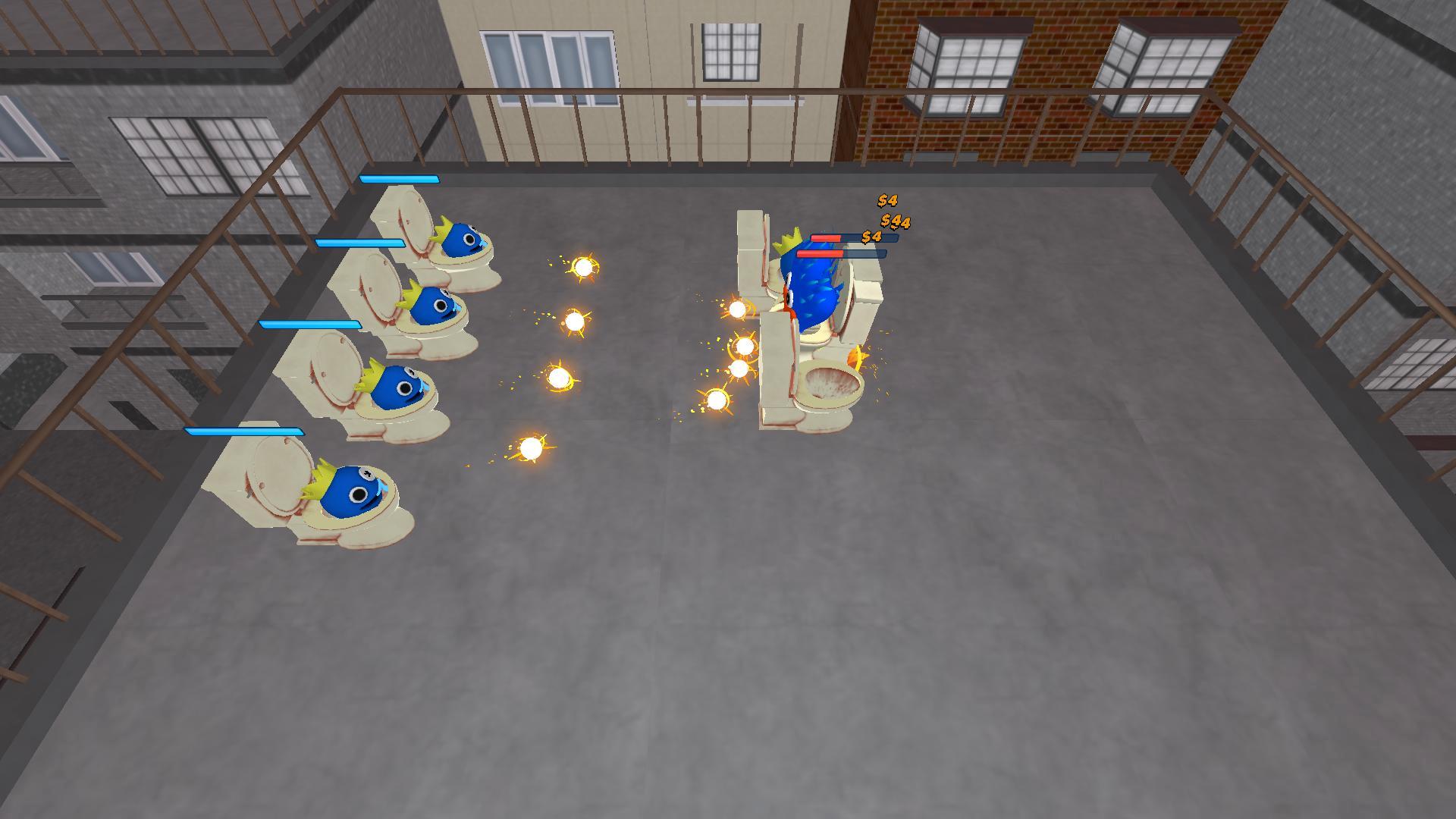 Merge Toilet Monsters screenshot