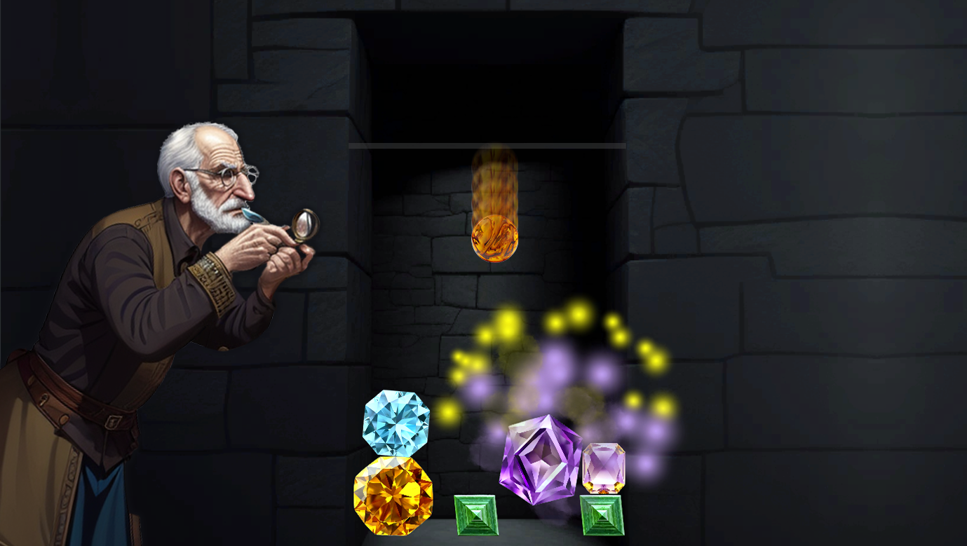 ASMR Merge a Gemstones screenshot