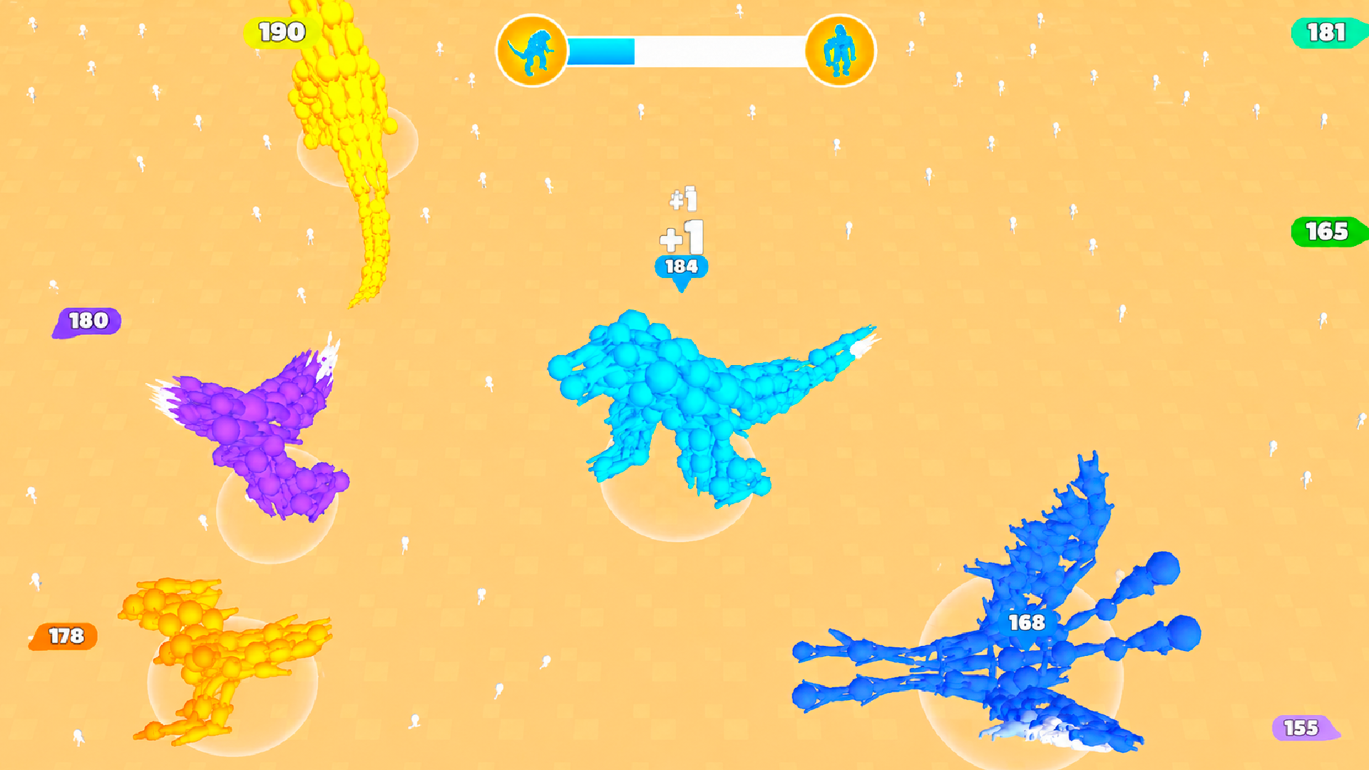 Crowd Evolution: Arena io — screenshot 2