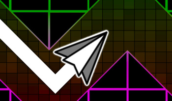 Geometry Dash Hyper Wave: Desafío de neón