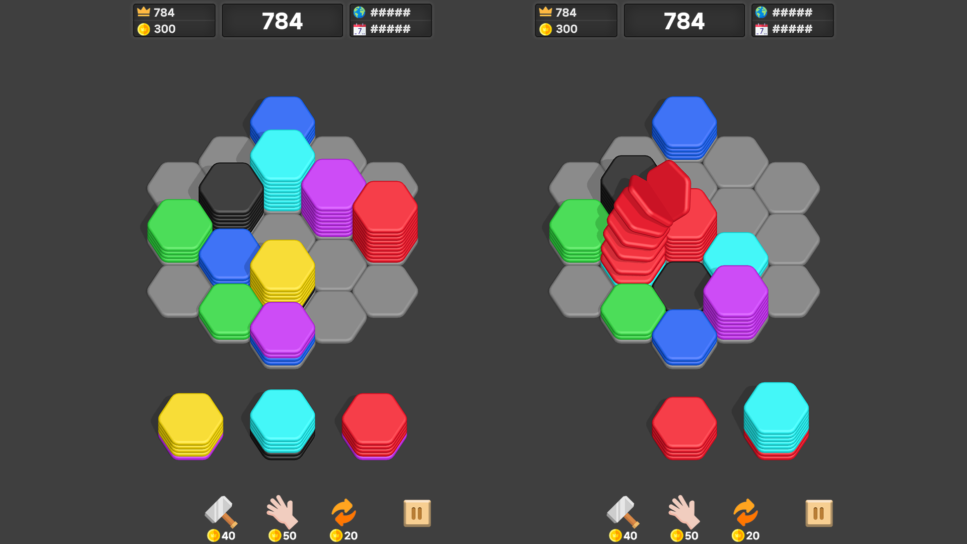Hexa Sort Puzzle screenshot