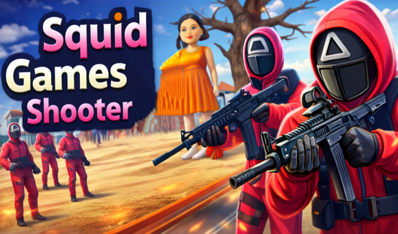 Squid Games Shooter game cover