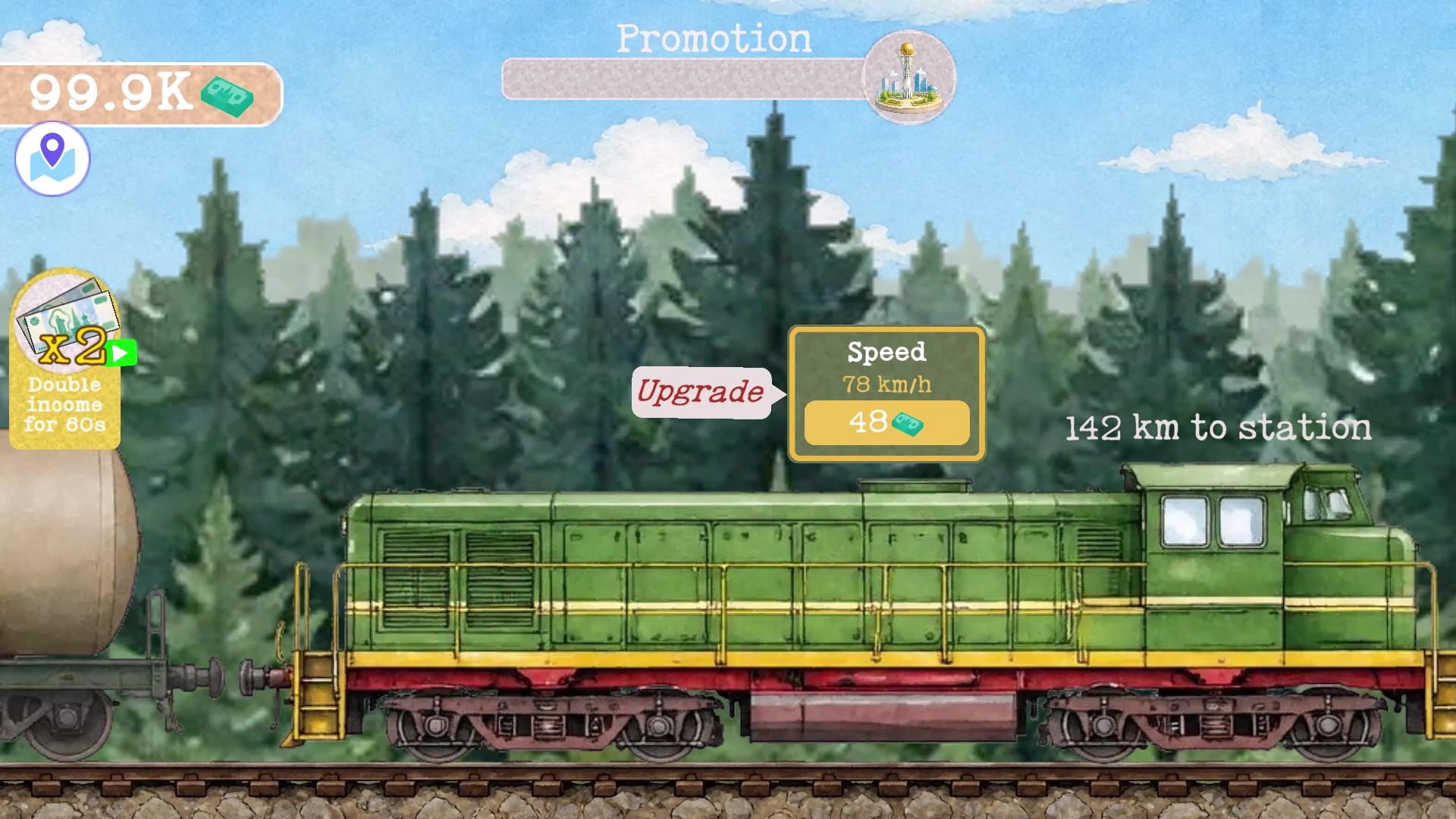 Idle Train screenshot 1