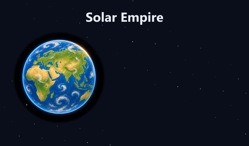 Solar Empire game cover