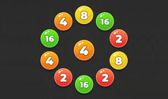 Bubble Circle 2048
