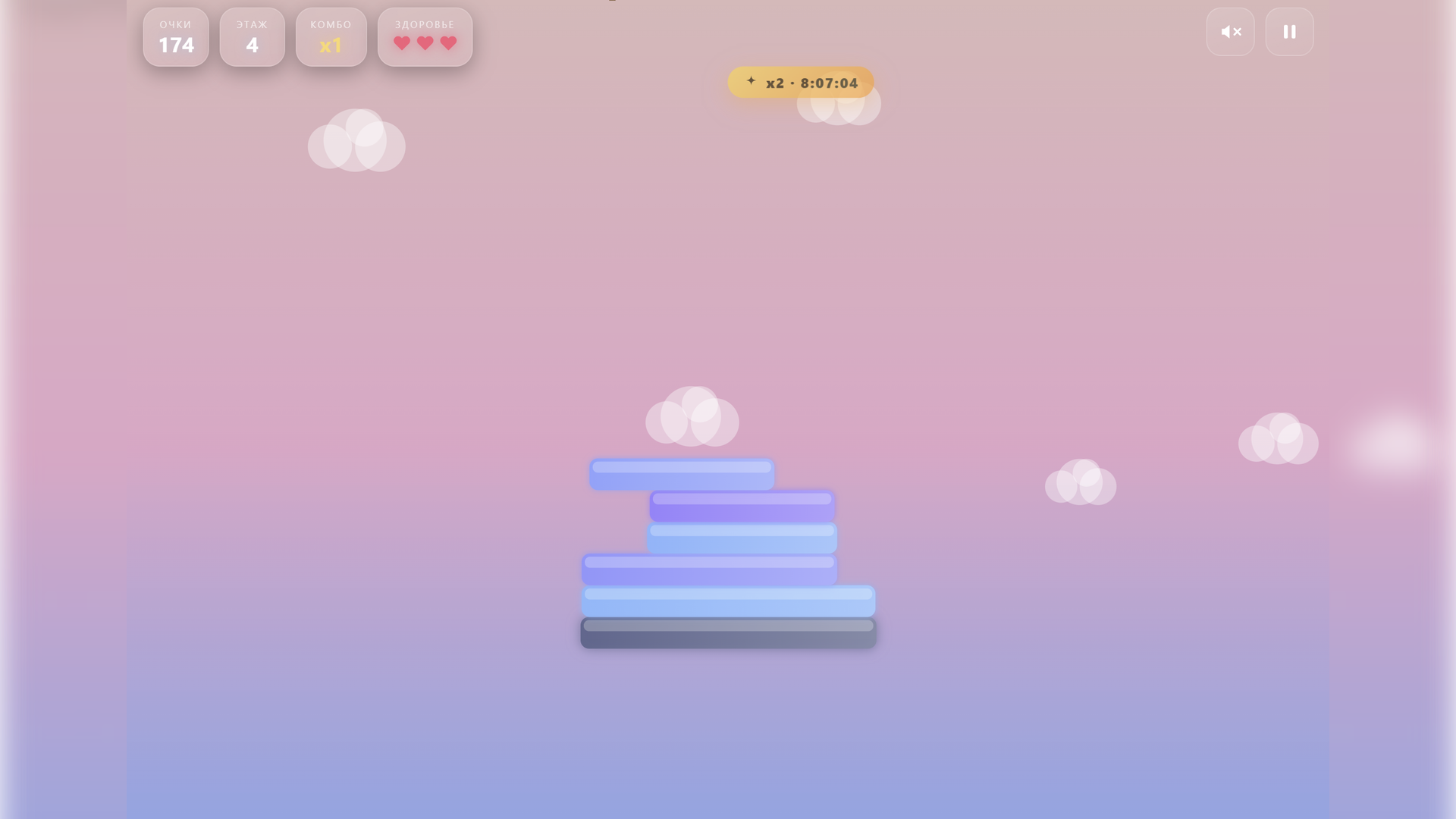 SKY STACK: бесконечный небоскреб — screenshot 1